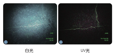 紫外熒光UV工業內窺鏡-滲透檢測與內窺檢測在無損檢測中的結合應用